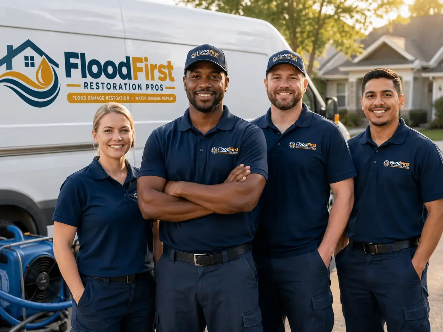 Flood Damage Restoration company in Tyler Hill, PA